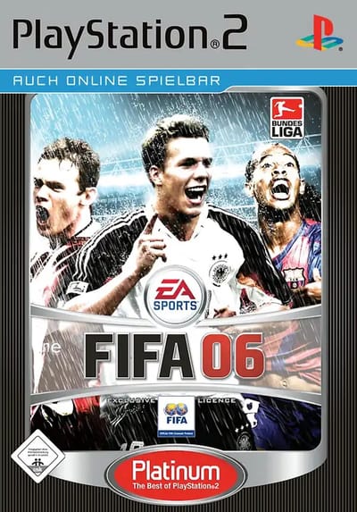 FIFA 06-Platinum Duits (PlayStation 2) Gebruikt