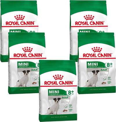 Royal Canin Mini Adult 8+ - Hondenvoer - 5 x 800 g