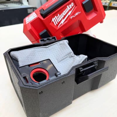 Herbruikbare Stofzak - Vacuümzak Stofzuigerzak - Werkruimte Schoonhouden - Wasbaar en Herbruikbaar - 1.6 Gallon - Wit