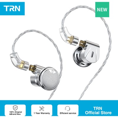 EMX 14,2 mm dynamische vlaggenschip-oortelefoon Monitorhoofdtelefoon Annulerende audiofiele metalen platte headset-oordopjes 3,5/2,5/4,4 TRN EMX Libra