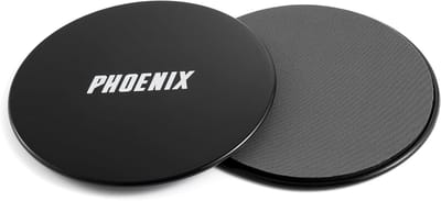 Dubbelzijdige Glijdende Schijven - Core Sliders - Full Body Workout - Voor Tapijt & Harde Vloeren - 17.5 cm Diameter
