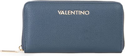 VALENTINO Portemonnee Stereo Re Zip Around Wallet Blu Donkerblauw