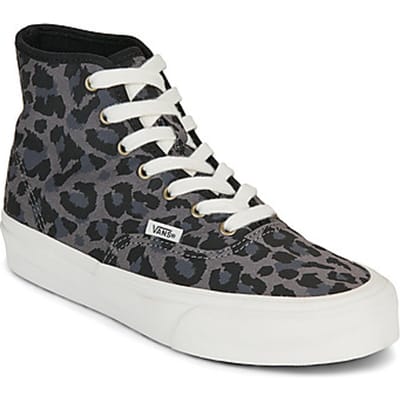 Vans Authentic Hi 2.0 Canvas Dames Grijze Sneakers