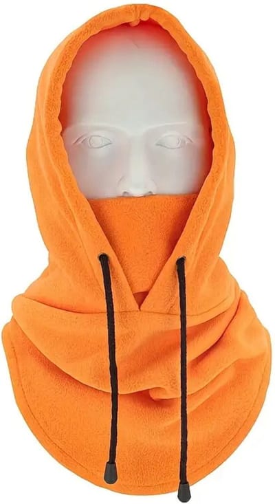 Livano Winter Masker - Balaclava - Ski Mask - Ski Masker - Bivakmuts - Full Face Mask - Oranje