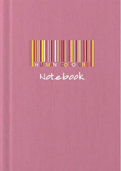 Peleman - Creative Notebook – Human Colours, Kahmir – 14,8 x 21 cm (A5) – roze