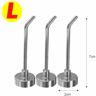 20/1 STuks Sterke Magnetische Haak Heavy Duty Haakse Magneet Multifunctionele Ophanghouders voor Keuken Badkamer Opberging 5PCS