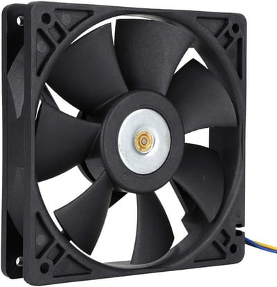 12V 0.8A 12cm 4-Pole Industriële Ventilator voor Serverkoeling, 3000 cm 110CFM, Geschikt voor Extreme Koeling en Servergebruik
