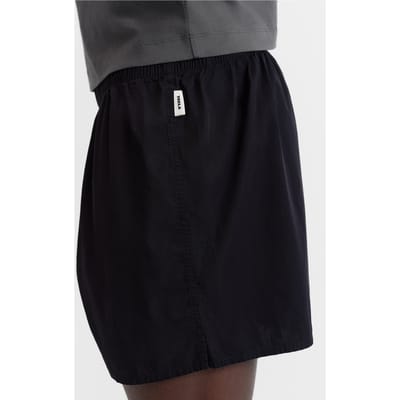 Tekla Unisex Poplin, Pyjamas Boxers All Black Maat: XXS | Nachtmode Outlet | Unisex | Zwart