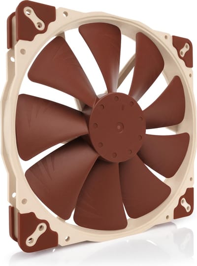 Noctua NF-A20 Computer behuizing Ventilator 20 cm Beige, Bruin