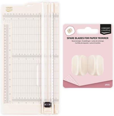 Papiersnijder met Rilfunctie 15 x 30,5 cm - 2-in-1 Snijmachine voor Scrapbooking, Kaarten Maken en Hobby
