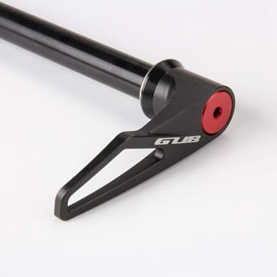 Fiets Snelspanner - Door As - Wiel Montage - Lichtgewicht Aluminium - 12mm - Zwart