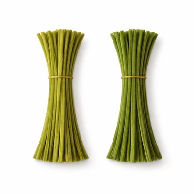 Pijpenragers Chenilledraad - 100 Stuks - Groen Natuur Mix - 30 cm - Kasey