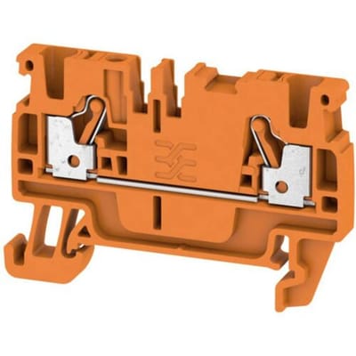 Weidmüller 1521930000 Doorgangsklem 5.1 mm Spanveer Oranje 100 stuk(s)