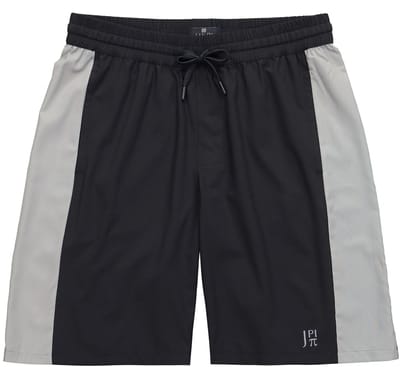 JAY-PI - Heren - Bermuda fitness QuickDry Relaxed Fit - Zwart - Maat 3XL