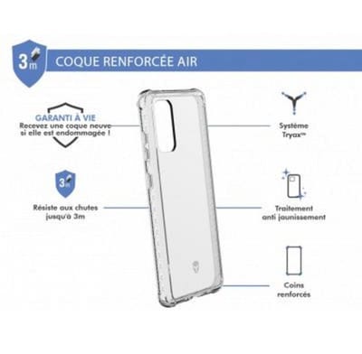 Force Case, Hoesje geschikt voor Samsung Galaxy S20 - AIR Versterkt, Transparant