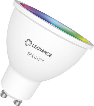 LEDVANCE LED reflectorlamp - Lampvoet: GU1- - RGBW - 27--…65-- K - 5 W - SMART+ Spot GU1- Multicolour