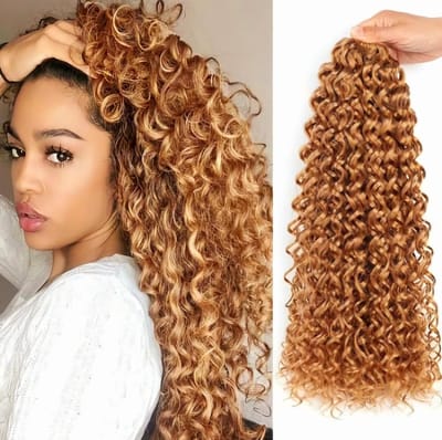 Dailygoods- Haarextensies Natuurlijke Look - Haakvlecht - KANEKALON - 450 g - 120 Strengen - 6 Stuks + 3 Accessoires Inbegrepen - Haarkralen