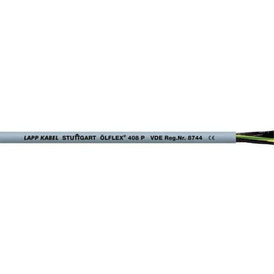 LAPP ÖLFLEX® 408 P Stuurstroomkabel 5 G 1 mm² Zilver-grijs (RAL 7001) 1308205/500 500 m
