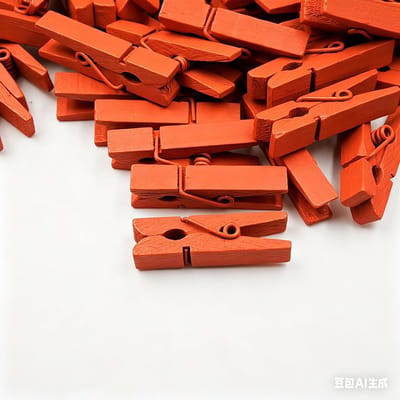 Wasknijpers, gekleurde natuur, 3,5 cm, schattige kleine kleurrijke mini-wasknijpers, sierklemmen voor foto's, kleine houten decoratie, clips, ansichtkaarten, geschenken