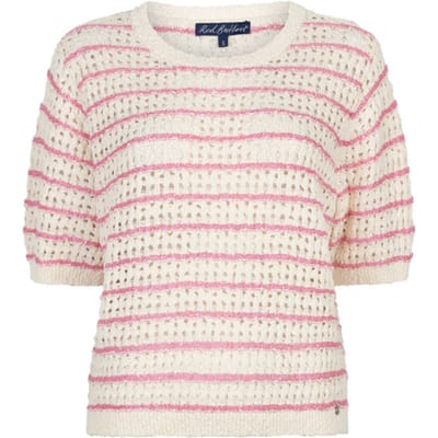Red Button Trui Jolene Stripe Srb4950 Pink Dames Maat - L