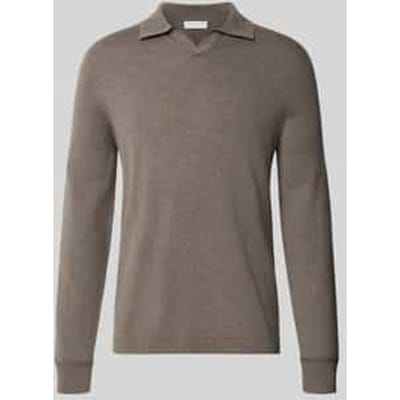 Regular fit shirt met lange mouwen van puur katoen model 'Edmund'