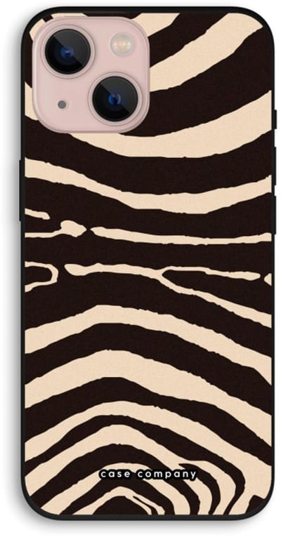 Case Company® - Hoesje geschikt voor iPhone 13 hoesje - Arizona Zebra - Biologisch Afbreekbaar Telefoonhoesje - Bescherming alle Kanten en Schermrand