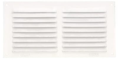 Rechthoekig Aluminium Ventilatierooster voor Keuken en Badkamer - 100 x 200 mm