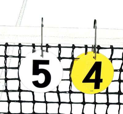 Draagbare Tennisscore Houder voor Tennisnet - Eenvoudig Score Bijhouden