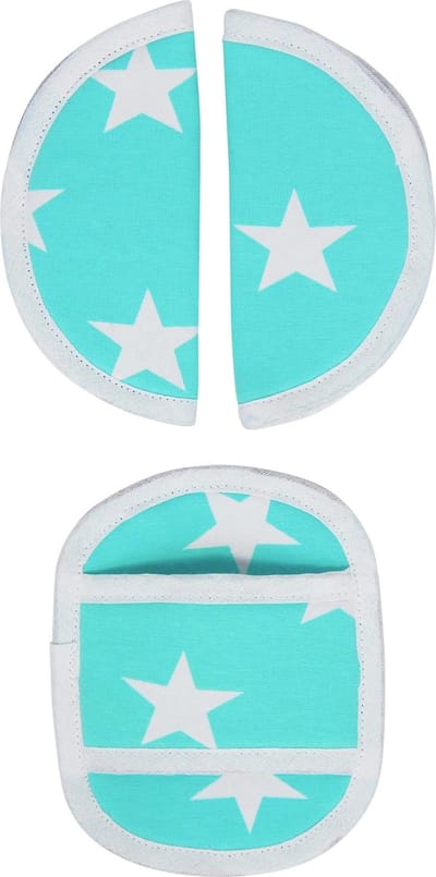 Wallabiezzz - Gordelbeschermers Maxi Cosi - Ster Mintgroen