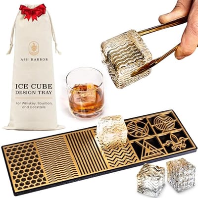 IJsvorm Tray voor Cocktails - Unieke Ice Design voor Whisky en Bourbon