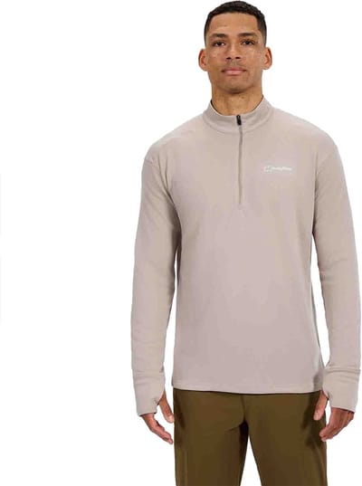 Berghaus Ivyhill Sweatshirt Met Halve Rits Beige M Man