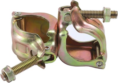 Draaikoppeling 48 x 48 mm voor steigerklemmen met 90° bevestiging