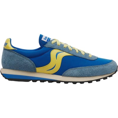 Saucony Unisex-sportschoenen van suède, maat 80 voor volwassenen (Blauw)