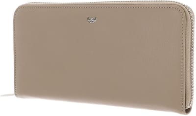 Golden Head Leren portemonnee Madrid RFID Protect RV-Damenbörse 2822 Taupe