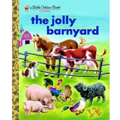 The Jolly Barnyard - Little Golden Book - Annie North Bedford