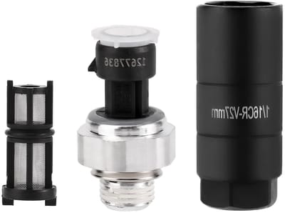 Engine Oil Pressure Sensor en Socket Set voor 2007-2008 Avalanche, Silverado en Tahoe - Vervangt 12573107, 12677836, 12616646 en D1846A - Betrouwbare olie drukschakelaar en sensor voor optimale prestaties