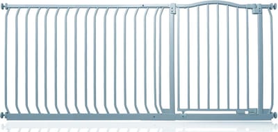 Safetots Klemhekje met Gebogen Bovenkant, 171cm - 180cm, Mat Grijs