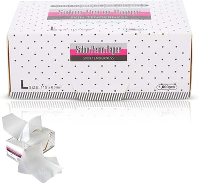 Ultra-dunne haarkrulpapier voor ademend haar, ideaal voor professionele kappers en thuisgebruik