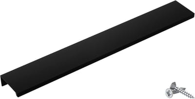 SOTECH meubelgreep Blanket Jane 280 mm zwart BA 3 x 80 mm kastgreep voor montage aan de binnenzijde van het front incl. bevestigingsschroeven