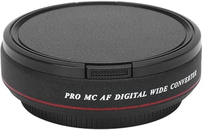 Dailygoody - Groothoeklensfilter - 62 mm - Ultradun ontwerp - 0,45x vergroting - Voor SLR-camera's - Geschikt voor 62 mm lenzen
