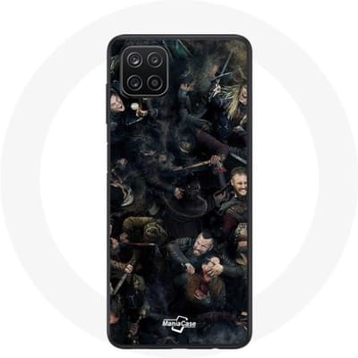 Coque pour Samsung Galaxy A12 Vikings Teaser Saison 6 Affiche Personnages Art