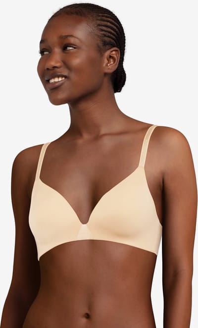 Triangelvormige padded bh zonder beugels voor vrouwen Chantelle Essentiall