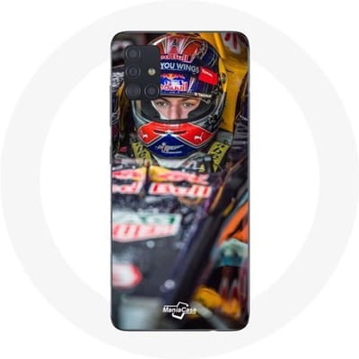 Samsung Galaxy A51 Hoesje Formule 1 Max Verstappen F1 Autocoureur