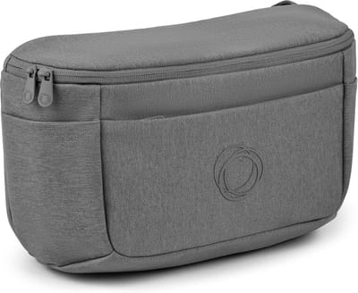 Multi-compartimenten organiser voor kinderwagen - Compacte en toegankelijke opbergoplossing in Maan Grijs