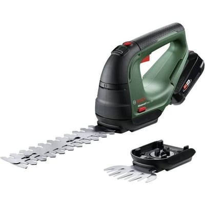 Bosch AdvancedShear 18V-10 accu buxus- en grasschaar - Incl. buxusschaarmes (20 cm) en grasschaarmes (10 cm) - Met 18 V accu en lader