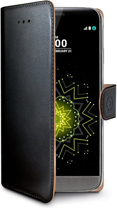 Celly - Wally Folio Case with cardslots - LG G5 - Zwart