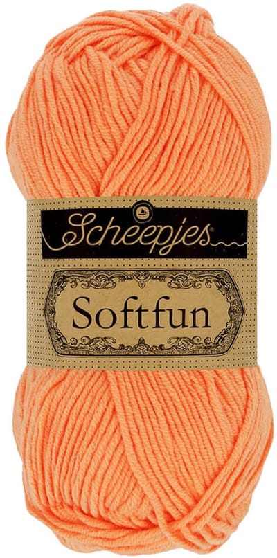 Scheepjes Softfun 50g - 2652 Cantaloupe
