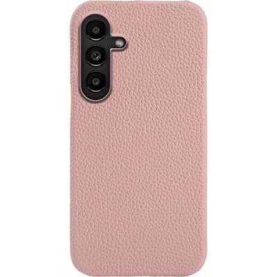 Fashion Samsung Galaxy A57 Magnetisch Hoesje Echt Leer Roze