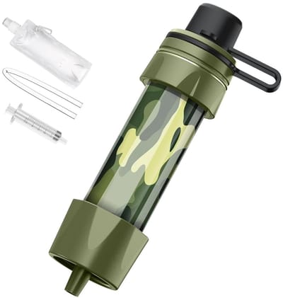 Nexvo® Waterfilter noodpakket - Waterfilter - Groen - 25cm x 12cm x 7cm