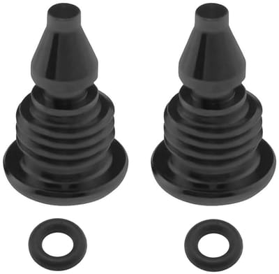 Set van 2 fietsbloedschroeven, olie vulopening schroef, remhendel bloedschroef, titanium legering met O-ring voor Magura MT2/MT4/MT5/MT7/MT8, ideaal voor onderhoud en reparatie van remsystemen
